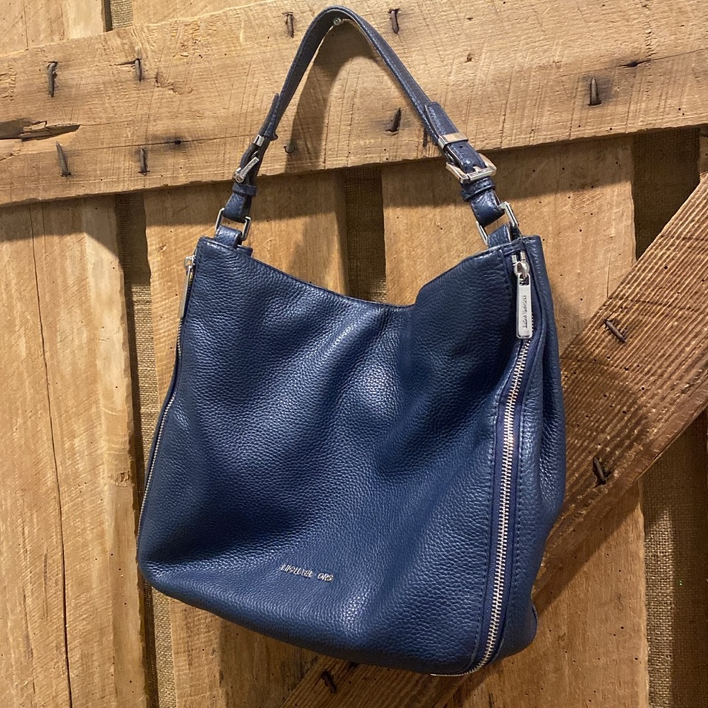 Michael Kors Navy Leather Women's Bag